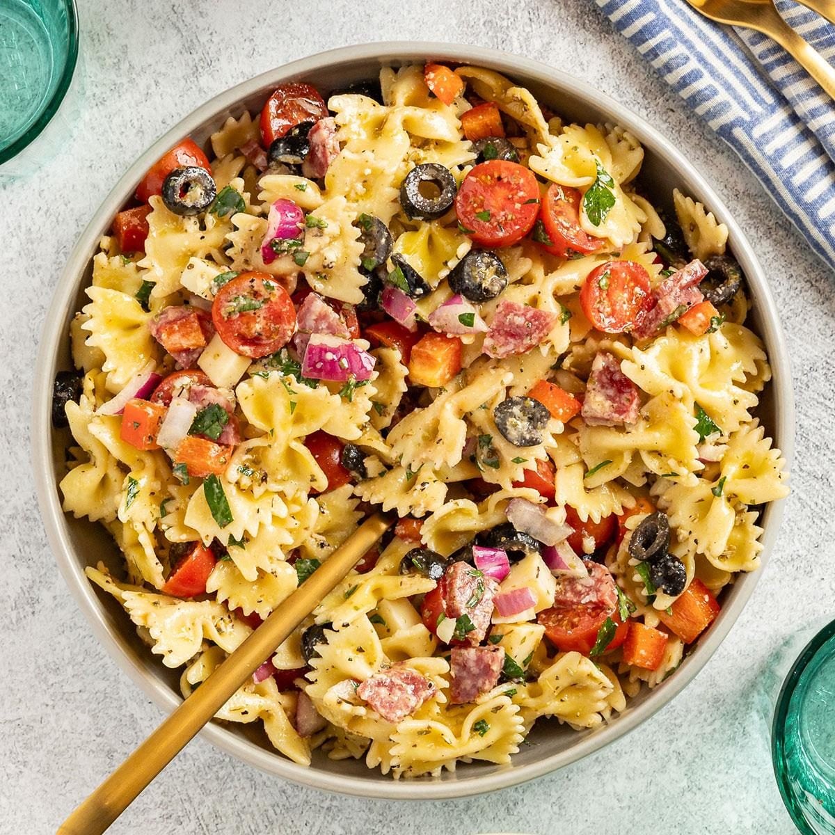 Easy Bow Tie Pasta Salad Recipes Perfect for Picnics & BBQs